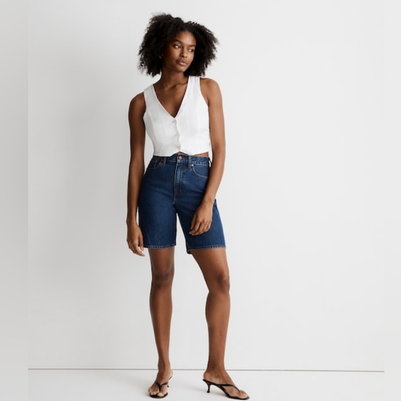 Madewell Bermuda Shorts In Deardorff Wash - Picture 3 of 14